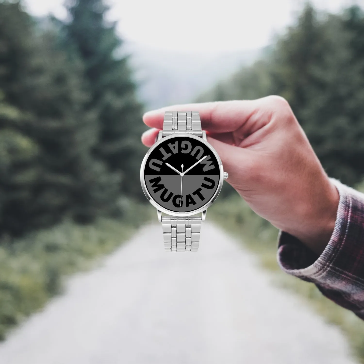 Mugatu zoolander Steel Strap Quartz watch | 42mm