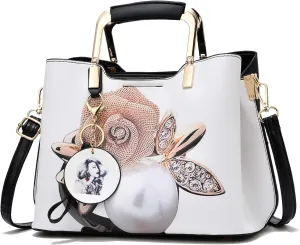 Nevenka Purses and Handbags for Women Top Handle Satchel Shoulder Bags Ladies Leather Totes
