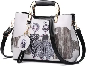 Nevenka Purses and Handbags for Women Top Handle Satchel Shoulder Bags Ladies Leather Totes