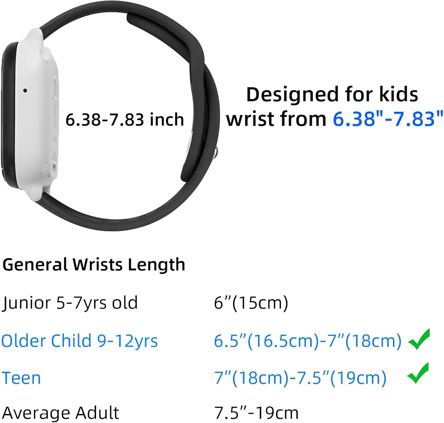 NewJourney Soft Silicone Band Compatible with Gizmo Watch 3 2 1/Gabb Watch, 20mm Quick Release Watch Band Replacement