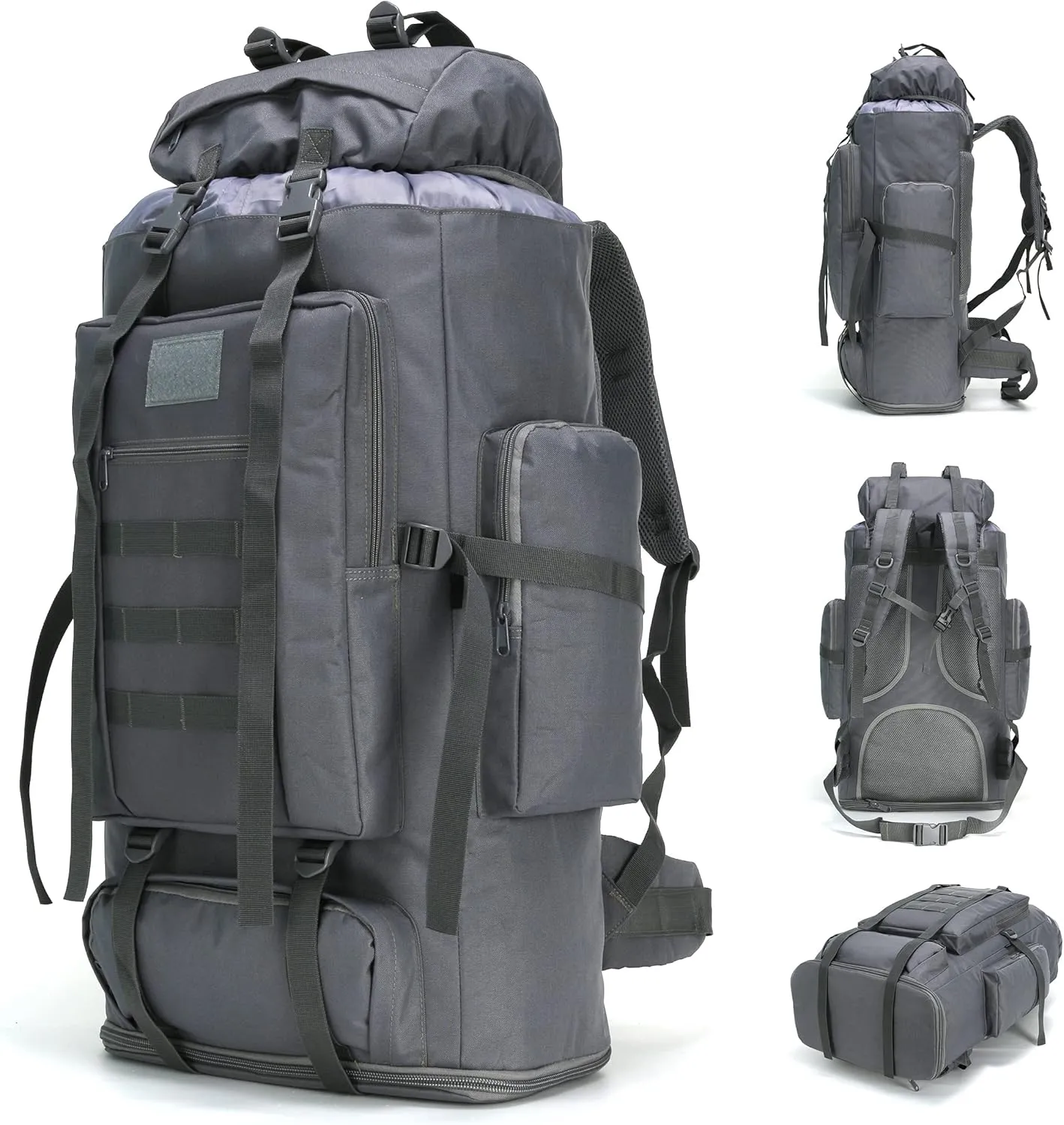 NMJVJL 100L Camping Hiking Military Tactical Backpack Outdoor Climbing Sport Bags for Camping,Backpacking