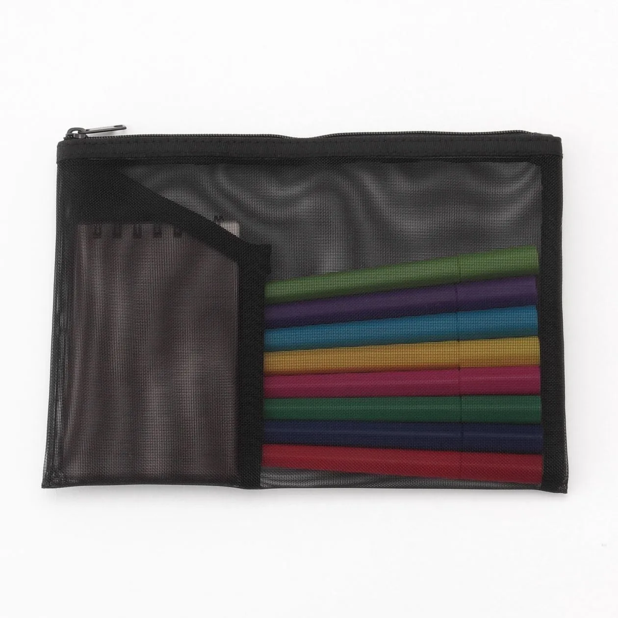 Nylon Mesh Pouch With Pocket - B6