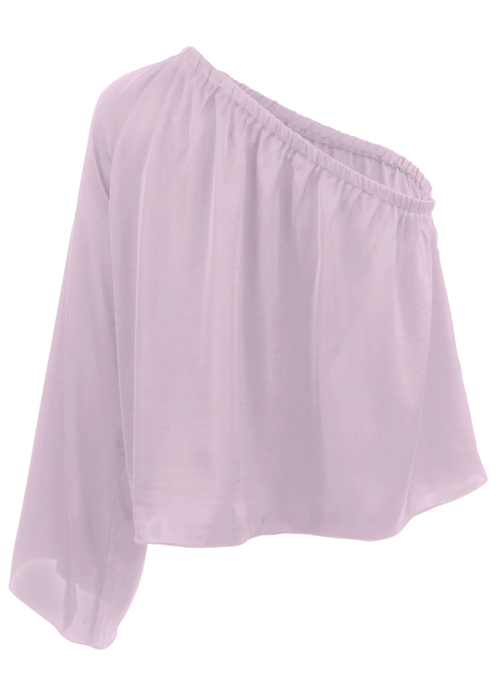 One Shoulder Top - Lilac