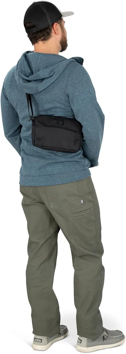 Osprey Aoede 2L Commuter Crossbody Bag, Black