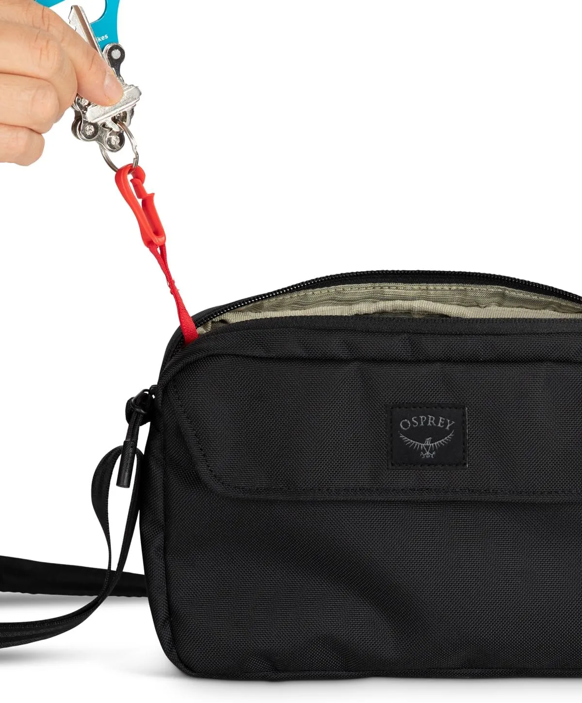 Osprey Aoede 2L Commuter Crossbody Bag, Black