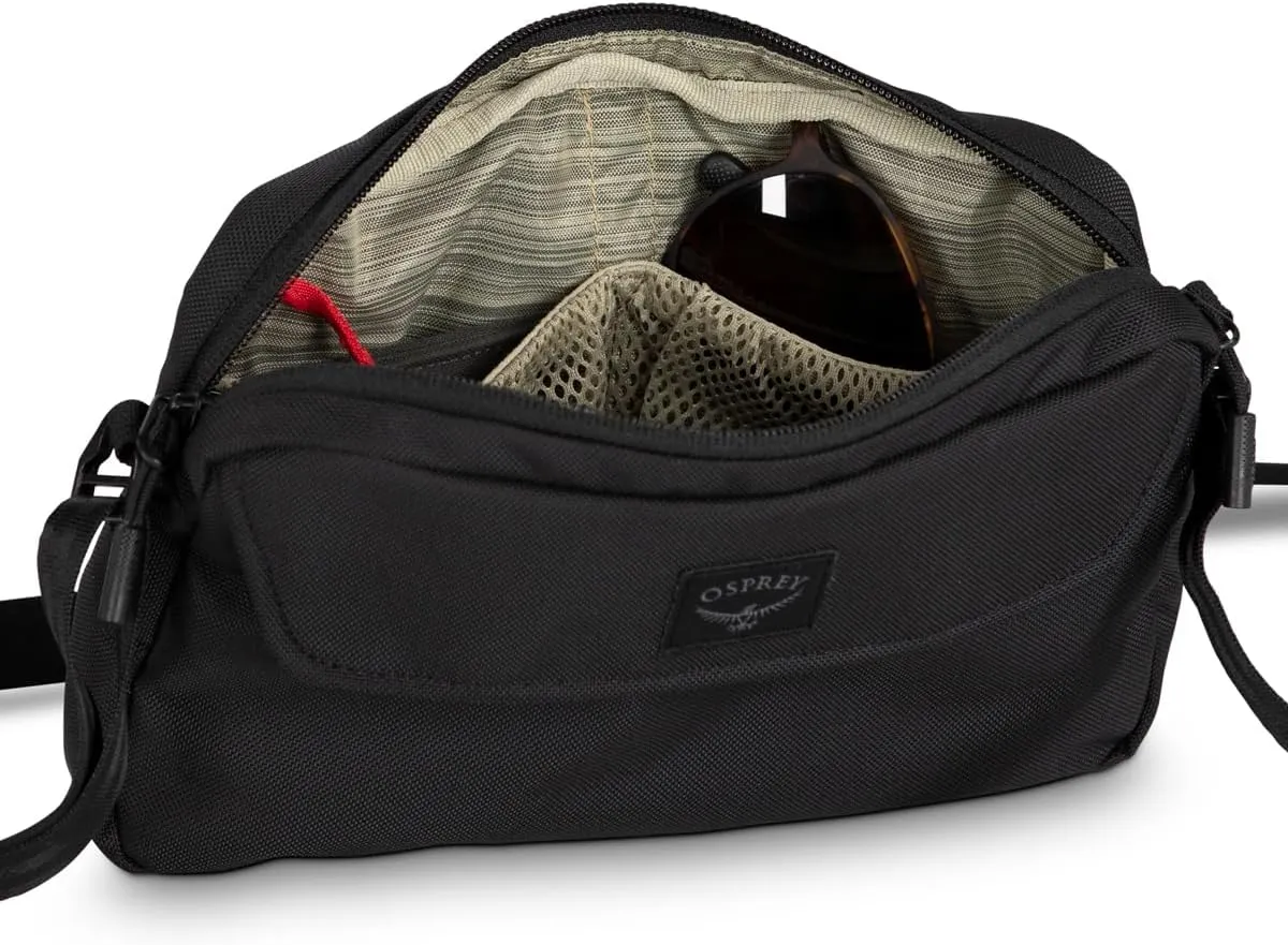 Osprey Aoede 2L Commuter Crossbody Bag, Black