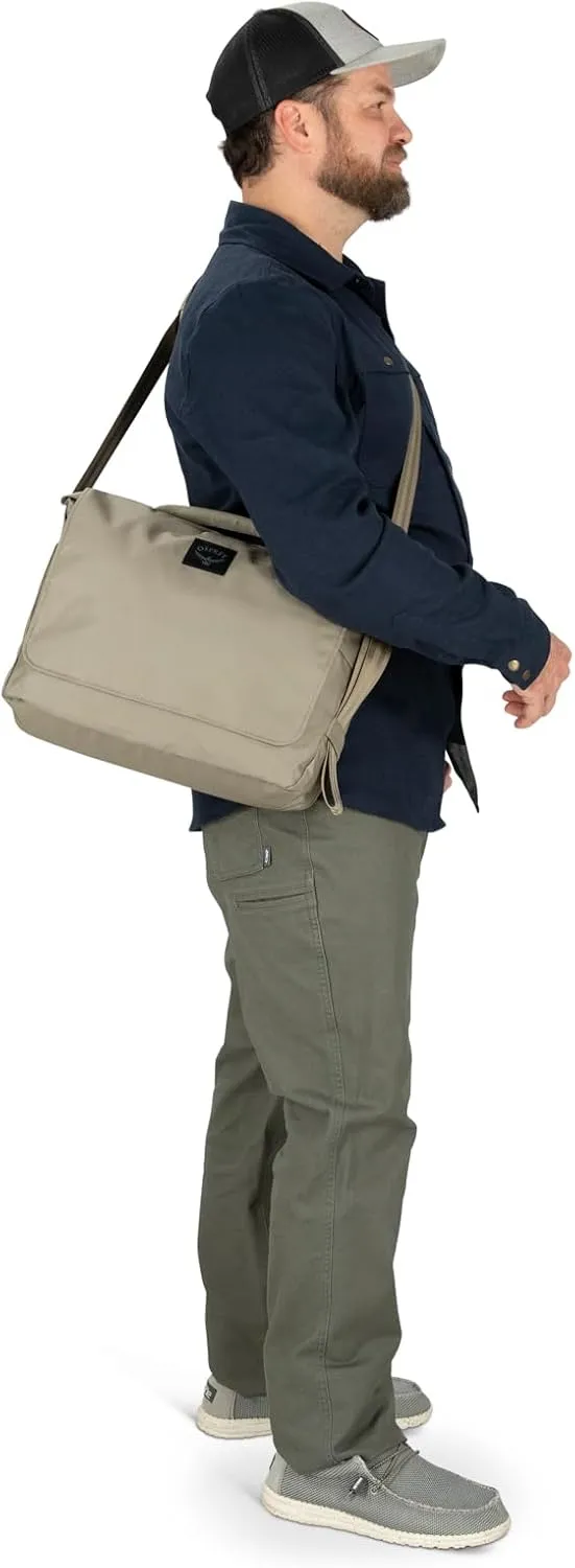 Osprey Aoede 9L Commuter Messenger Bag, Tan Concrete