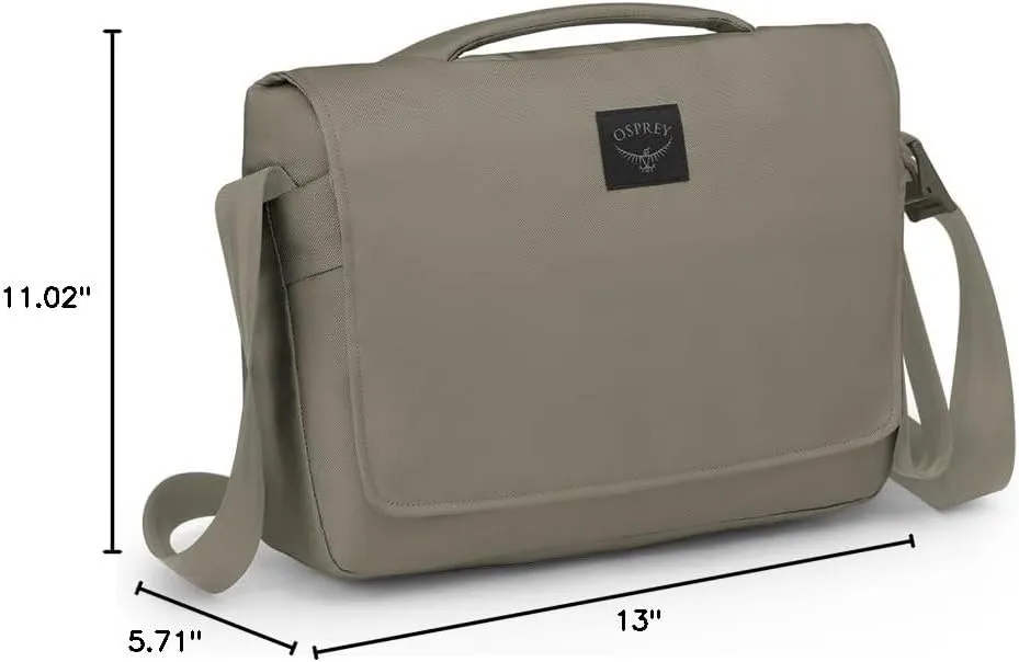 Osprey Aoede 9L Commuter Messenger Bag, Tan Concrete