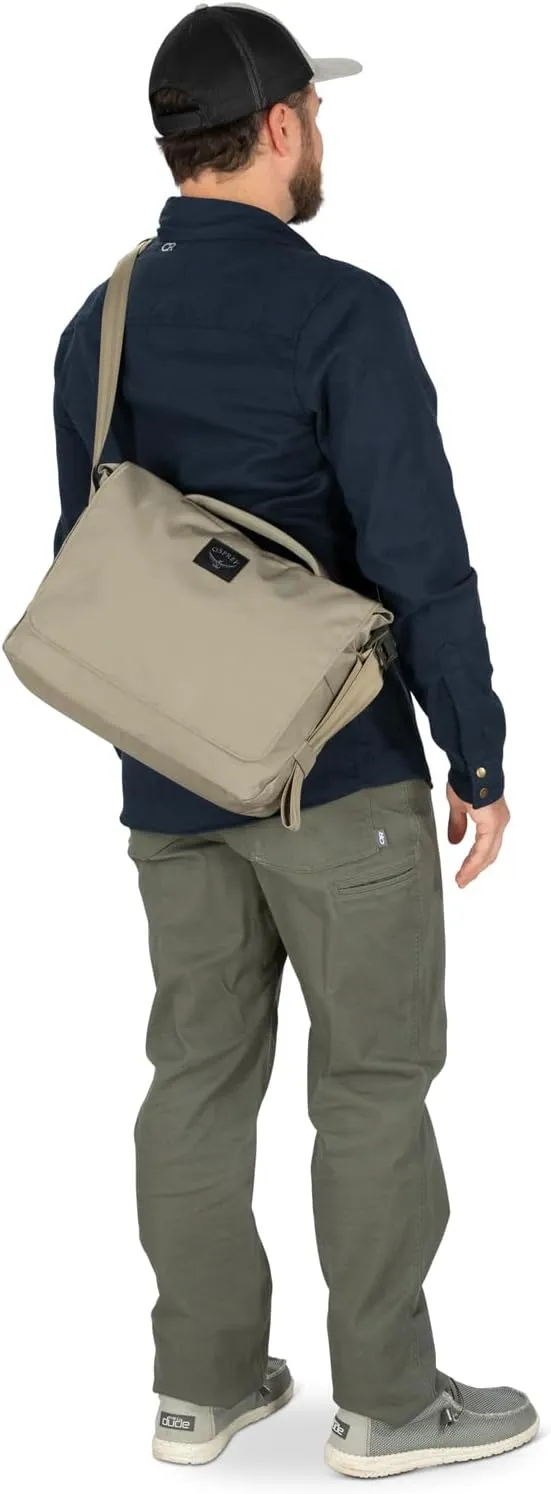 Osprey Aoede 9L Commuter Messenger Bag, Tan Concrete