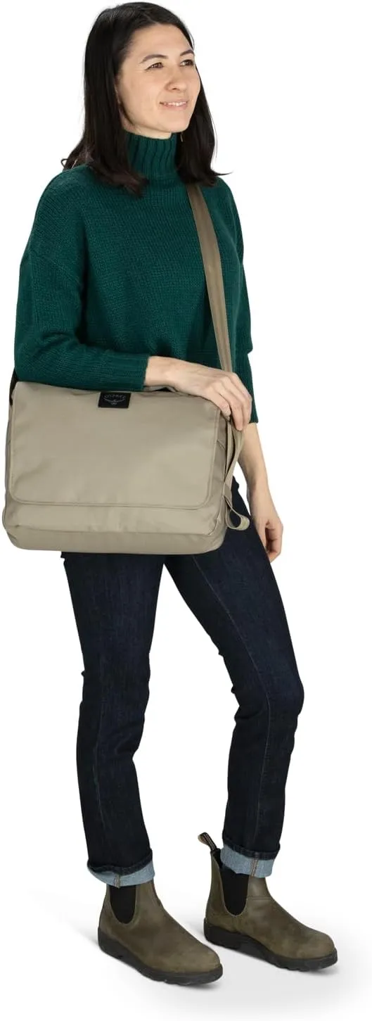 Osprey Aoede 9L Commuter Messenger Bag, Tan Concrete
