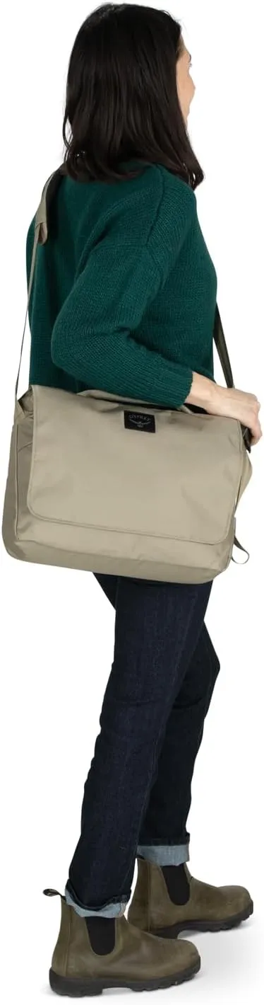 Osprey Aoede 9L Commuter Messenger Bag, Tan Concrete