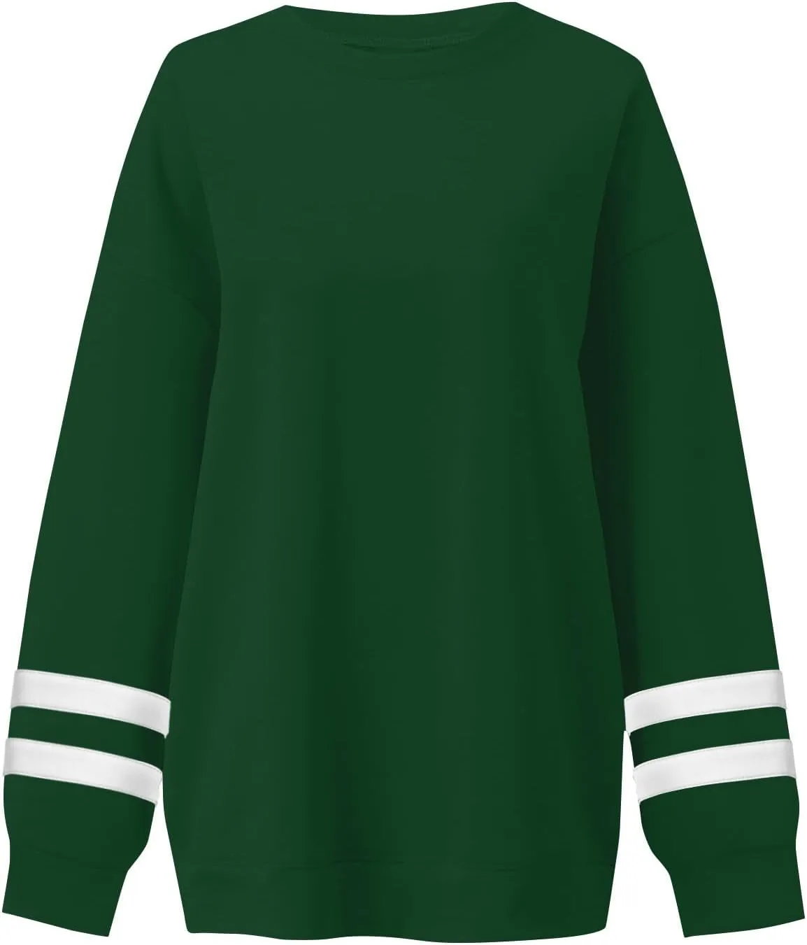 Oversized Sweatshirt For Women Trendy Crewneck Long Sleeve Fall Winter Clothes 2024 Solid Hoodie Pullover