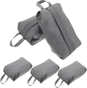 PartyKindom 5pcs Underwear Storage Bag for Women Travel Organizer Waterproof Canvas for Luggage Cosmetics Clothing Packing