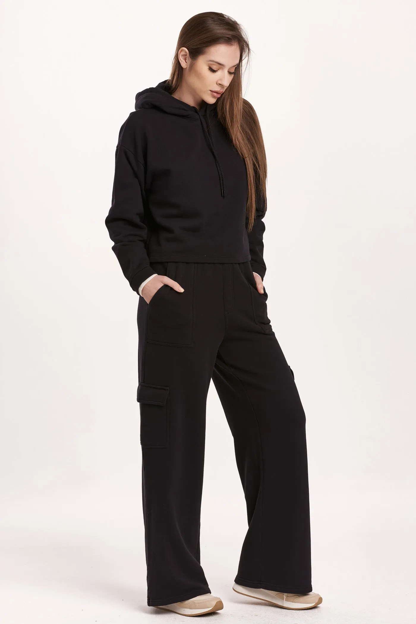 PAXTON HOODIE SWEATSHIRT BLACK