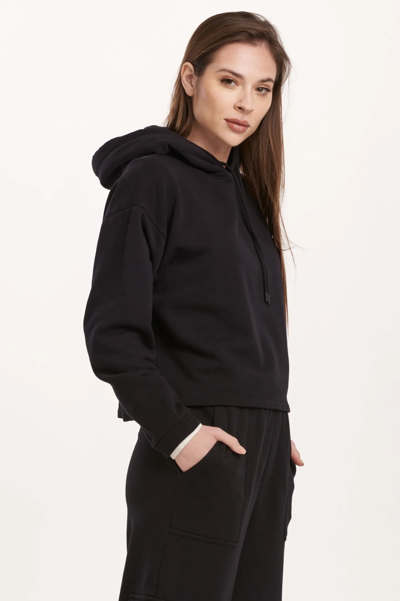 PAXTON HOODIE SWEATSHIRT BLACK