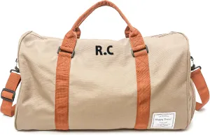 Personalized Travel Duffel Bags For Men Gym Tote Overnight Bags for Men Shoulder Weekender Overnight Bag for Men
