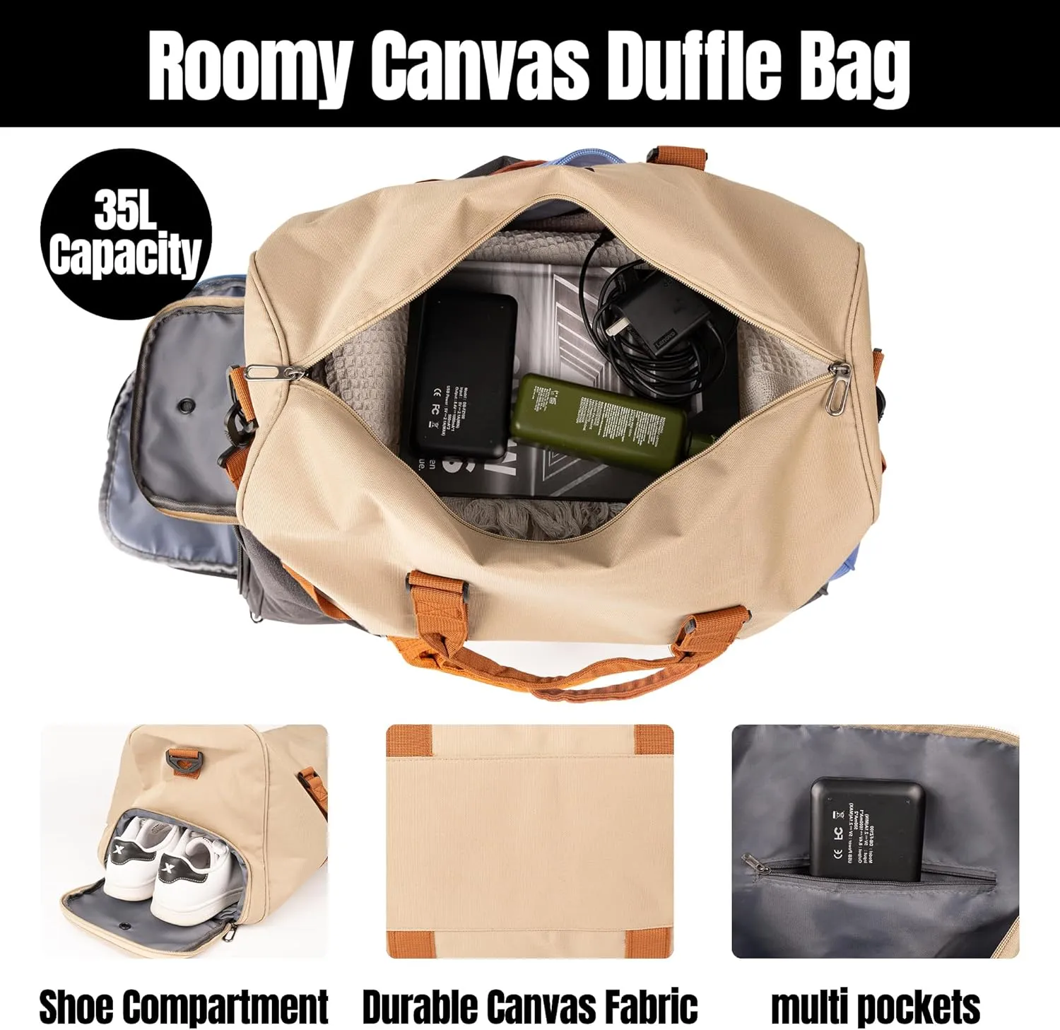 Personalized Travel Duffel Bags For Men Gym Tote Overnight Bags for Men Shoulder Weekender Overnight Bag for Men
