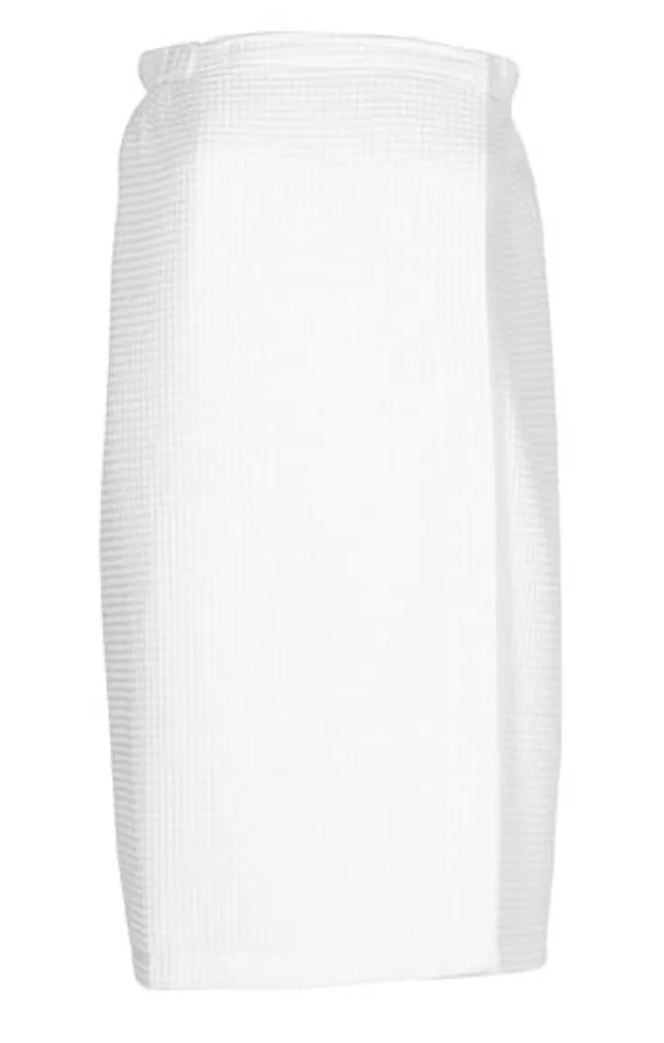 Personalized with name or custom waffle weave spa towel wrap