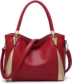 Purses and Handbags for Women Top Handle Bags PU Leather Satchel Totes Shoulder Bag
