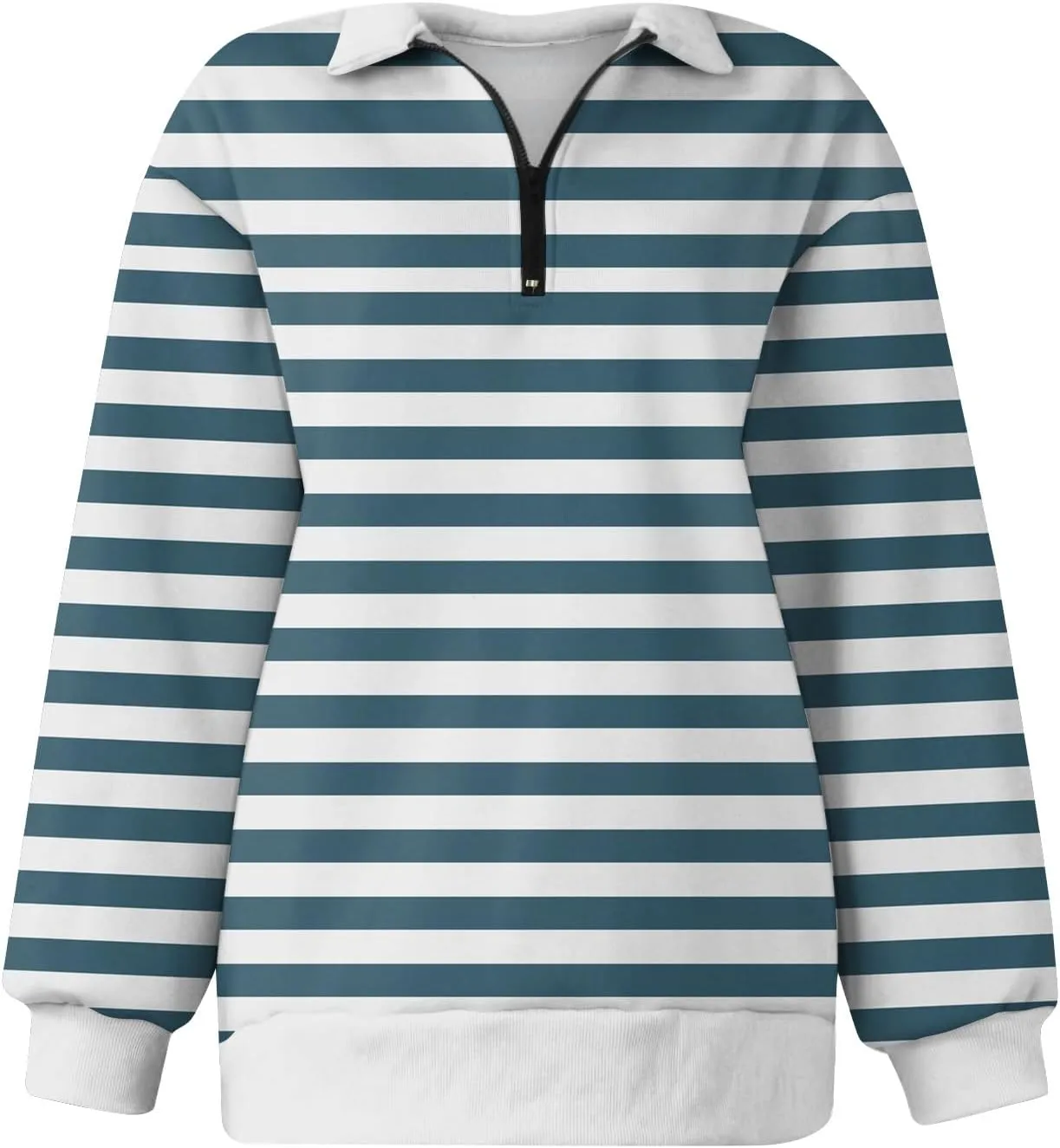 Quarter Zip Pullover Women Oversizds Trendy Sweatshirts Fall Outfits 2024 Fitted Comfy Vintage Pullover Sweatshirts