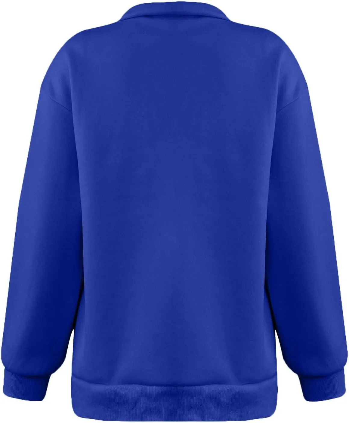 Quarter Zip Pullover Women Sweatshirts Half Zipper 2024 Oversized Long Sleeve Fall Fashion outfits Clothes