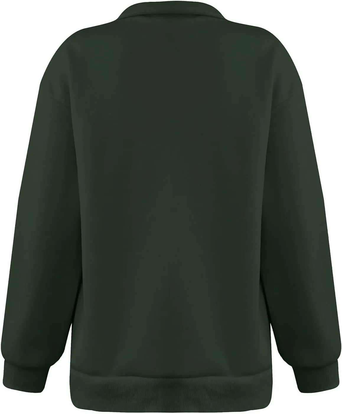 Quarter Zip Pullover Women Sweatshirts Half Zipper 2024 Oversized Long Sleeve Fall Fashion outfits Clothes
