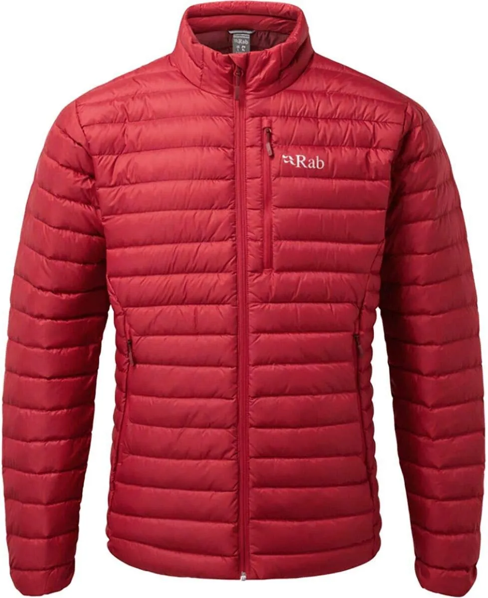 Rab Men's Microlight Down Jacket for Hiking, Climbing, and Skiing