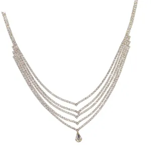 Rhinestone Hair Jewelry Wedding Head Chain for Women Bridal Headpiece Head Jewelry