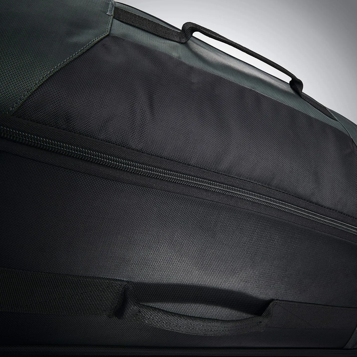 Samsonite Andante 2 Wheeled Duffel Bag  22-Inch Durable Rolling Luggage with Inline Skate Wheels, Push-Button Handle & Spacious Compartments  Travel-Friendly and Lightweight - Moss Green/Black