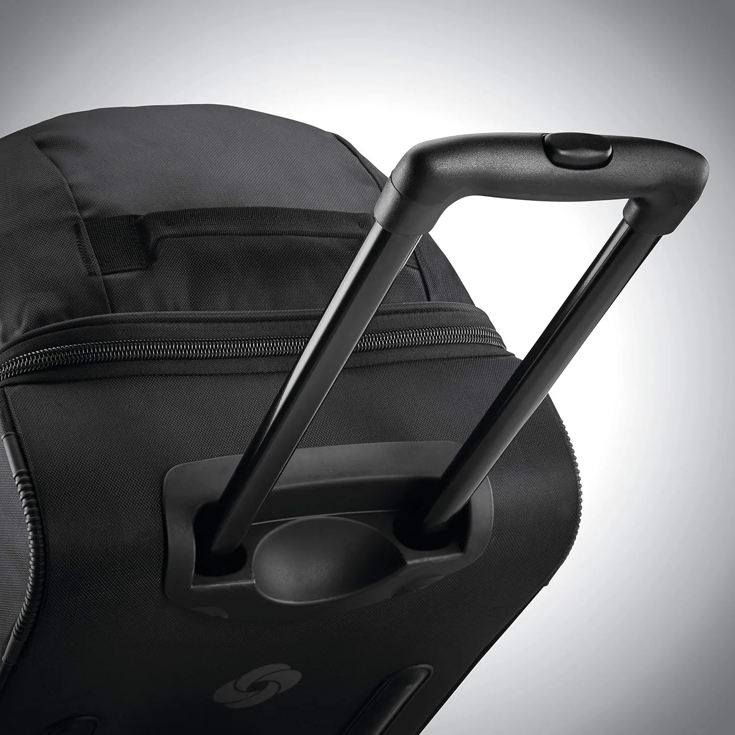 Samsonite Andante 2 Wheeled Duffel Bag  28-Inch Durable Rolling Luggage with Inline Skate Wheels, Push-Button Handle & Spacious Compartments  Travel-Friendly and Lightweight - All Black
