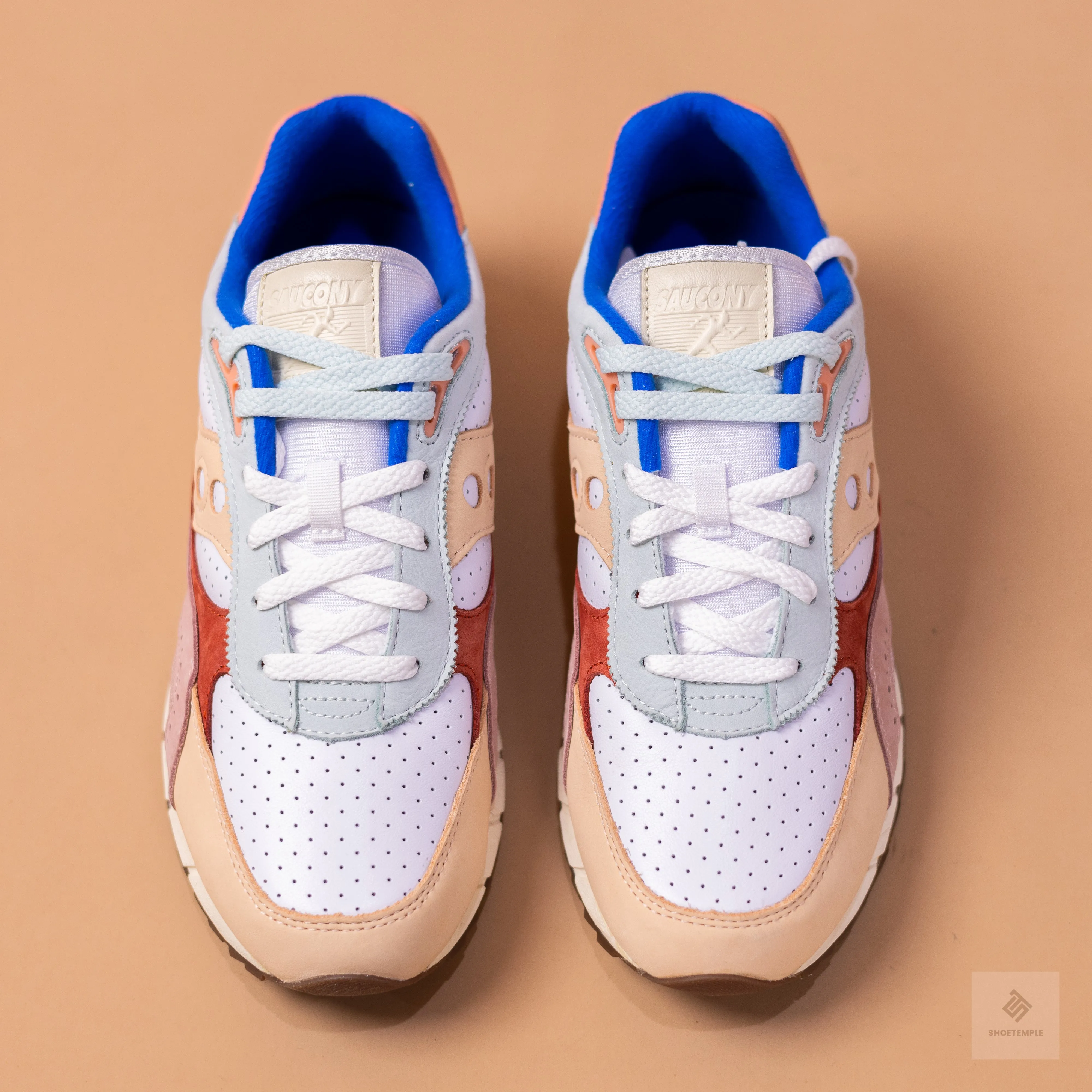 Saucony Shadow 6000 White Multi-Color Sneaker