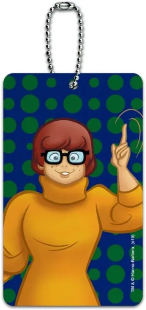 Scooby Doo Velma Character Luggage Card Suitcase Carry-On ID Tag