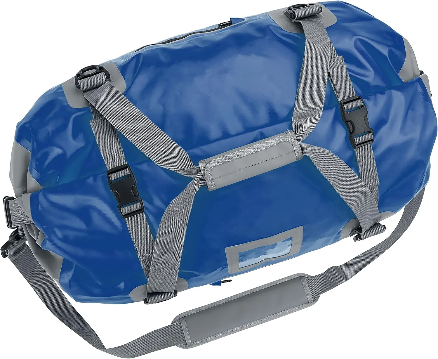 Skog  Kust Duffelsak Heavy Duty Waterproof Duffel - Gear Bag for Sports, Travel, & More - 40L Navy Blue