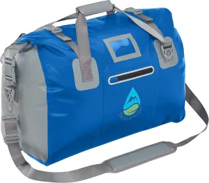 Skog  Kust Duffelsak Heavy Duty Waterproof Duffel - Gear Bag for Sports, Travel, & More - 40L Navy Blue