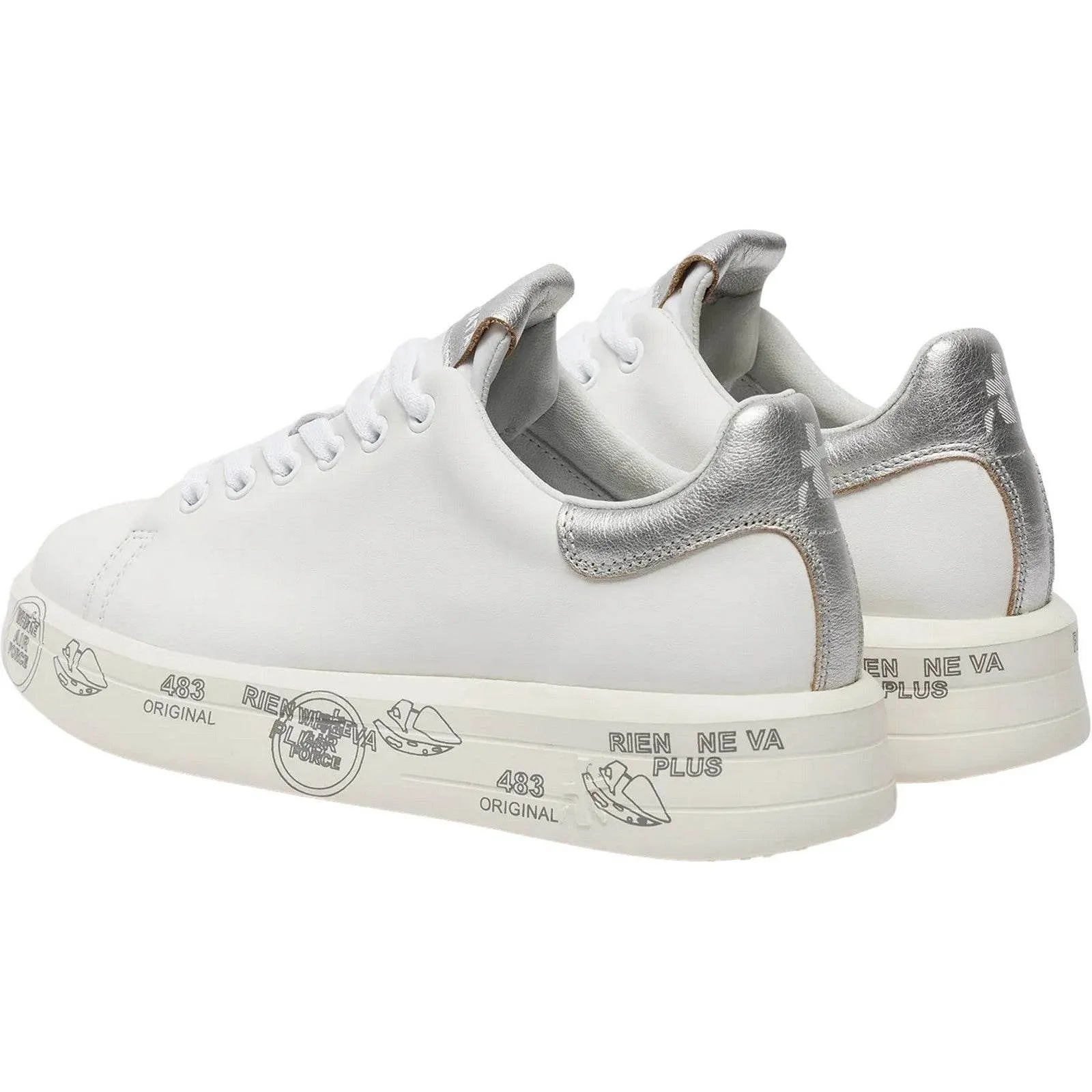 Sneaker Donna Premiata - Belle - Bianco