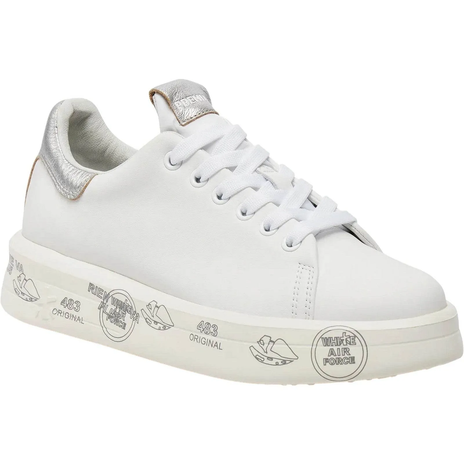 Sneaker Donna Premiata - Belle - Bianco