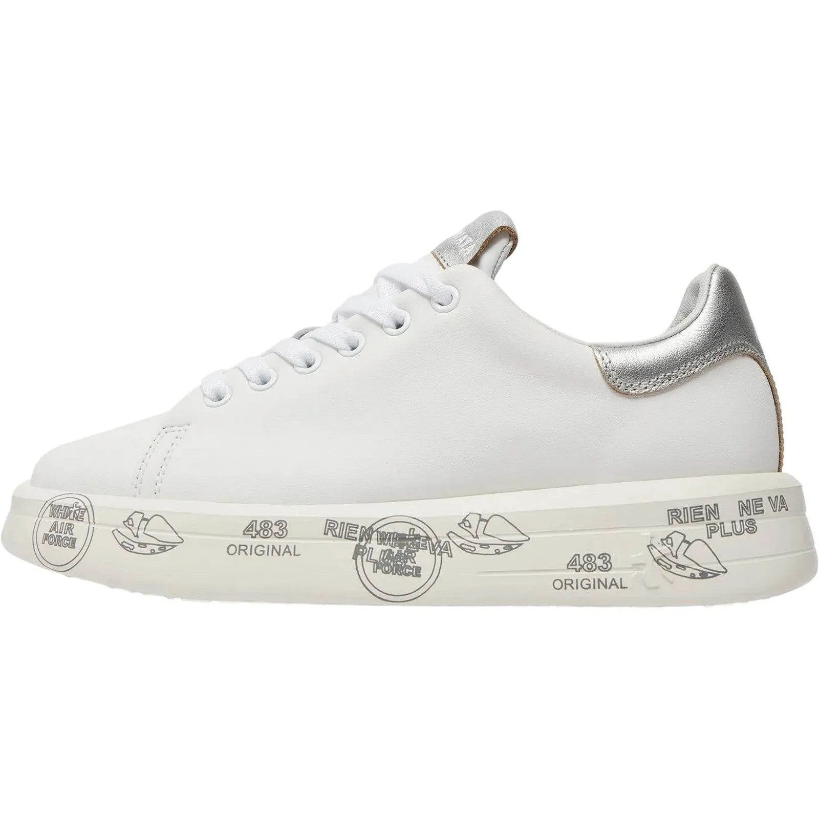 Sneaker Donna Premiata - Belle - Bianco