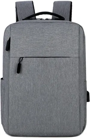 Soft Leather Purses for Women Transparent Practical Large Capacity Zipper Backpacks Lightweight Nylon Backpacks(Grey)