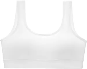 Sports Bras for Women Square Neck Yoga Wireless Bra Padded Crop Top Wireless Racerback Sports Bra