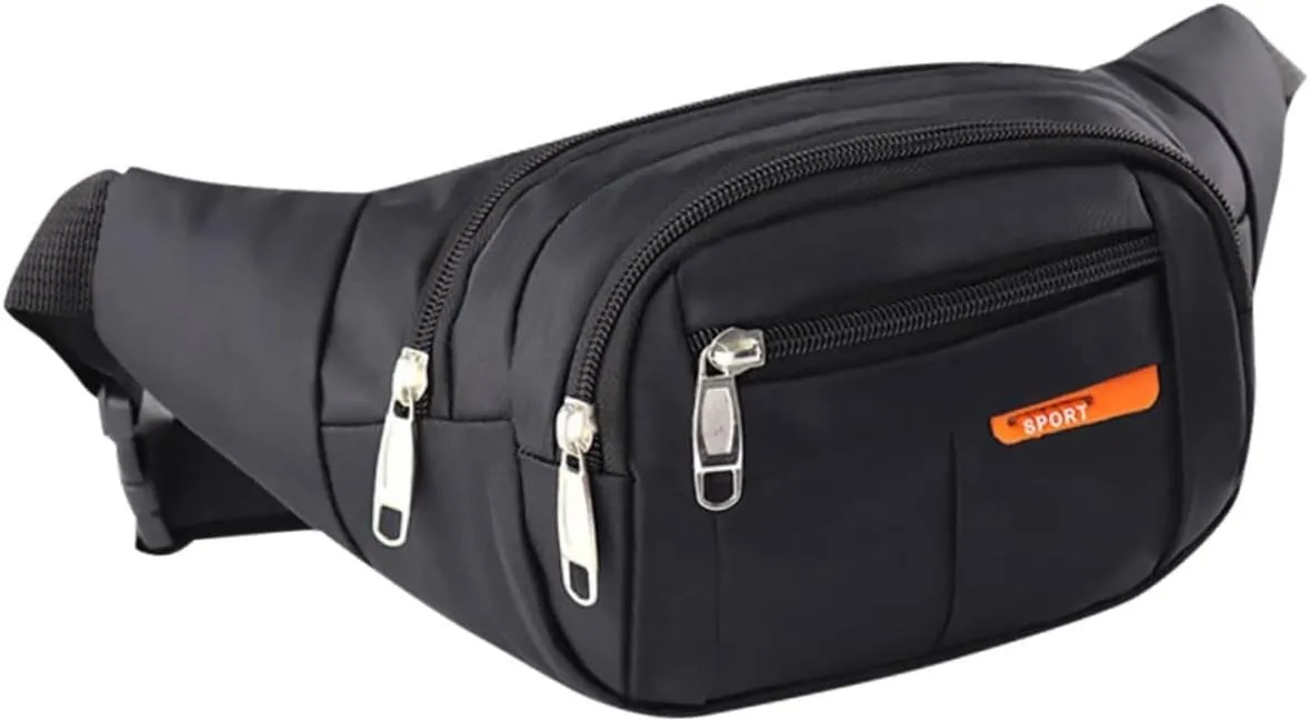SUPVOX Men's Waterproof Sports Waist Bag Cellphone Fanny Pack Climbing Hiking Fashion Sturdy