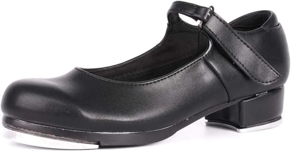 SWDZM Women's & Girl's Jazz Tap Dance Shoes Tap-Flex Patent Leather Tap Shoe,WX-208