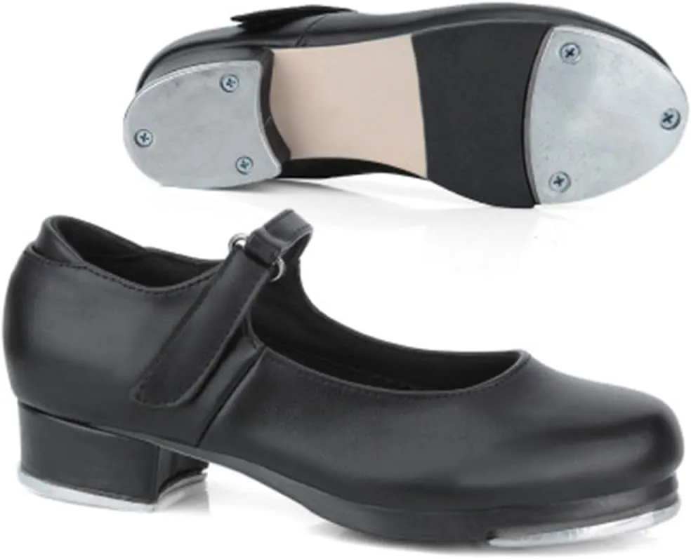 SWDZM Women's & Girl's Jazz Tap Dance Shoes Tap-Flex Patent Leather Tap Shoe,WX-208
