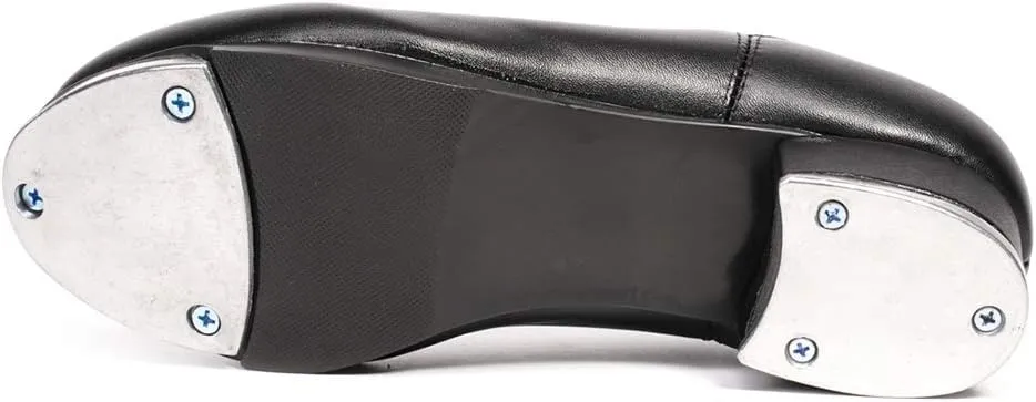 SWDZM Women's & Men's & Kid's Jazz Tap Dance Shoes Tap-Flex Patent Leather Tap Shoe,WX-Tap