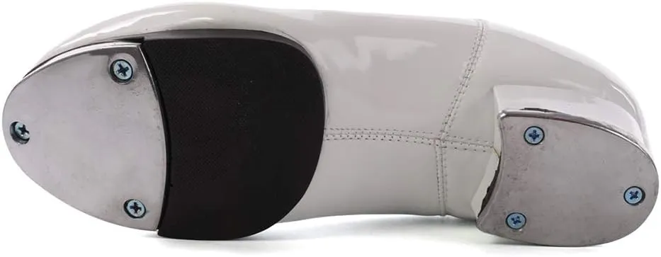 SWDZM Women's & Men's & Kid's Jazz Tap Dance Shoes Tap-Flex Patent Leather Tap Shoe,WX-Tap