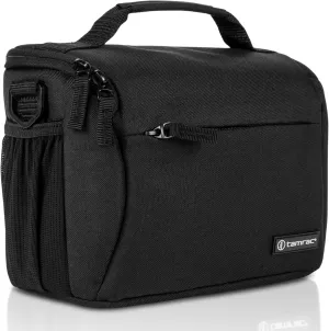 Tamrac Jazz 45 v2.0 Camera Bag for Photographers, Camera Case for Photography Accessories, Shoulder Bag for DSLR and Mirrorless Cameras, Crossbody Camera Bag, Travel Camera Carrying Case  Black