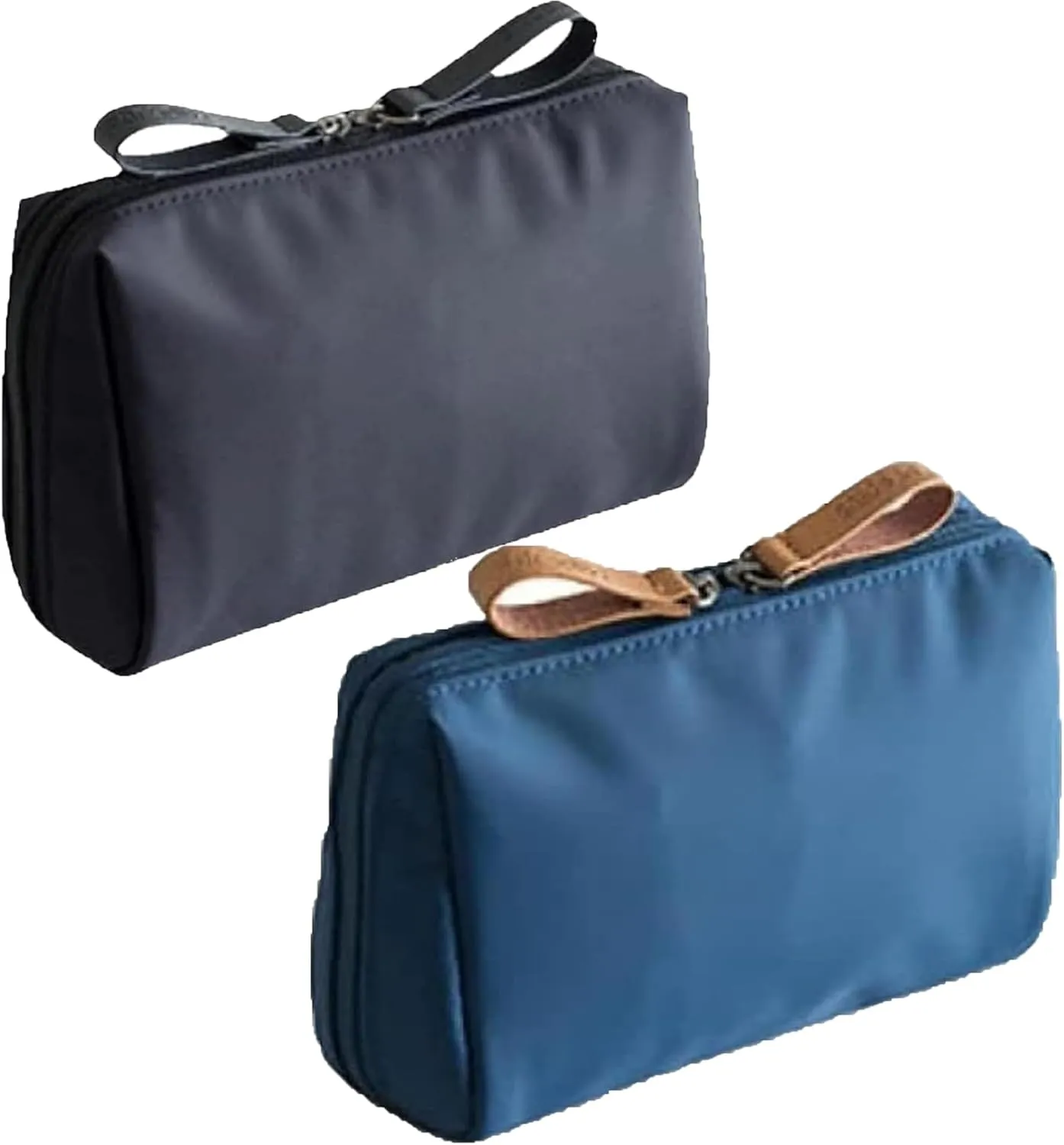 Tidynook Makeup Bag Small, Lipstick Makeup Bag, Mini Small Cosmetic Bag for Purse, Ompartmentalized Portable Women's Organizer, Compact Storage Pouch, Portable Handbag for Women and Girls (2*B)