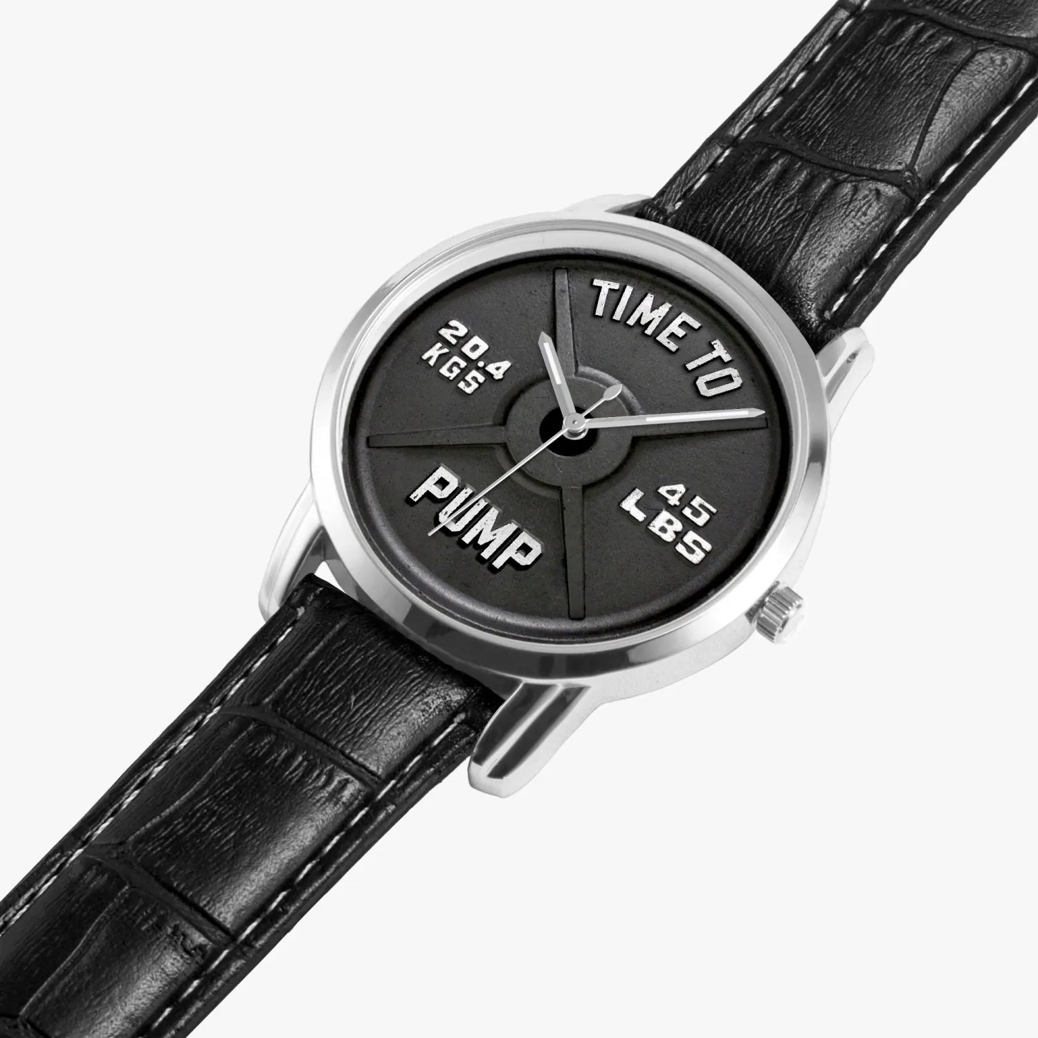Time To Pump Barbell Instafamous Quartz watch