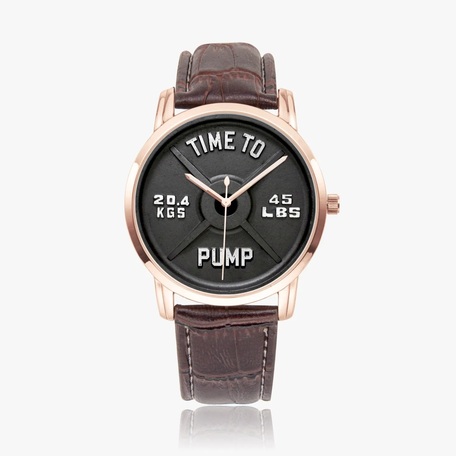 Time To Pump Barbell Instafamous Quartz watch