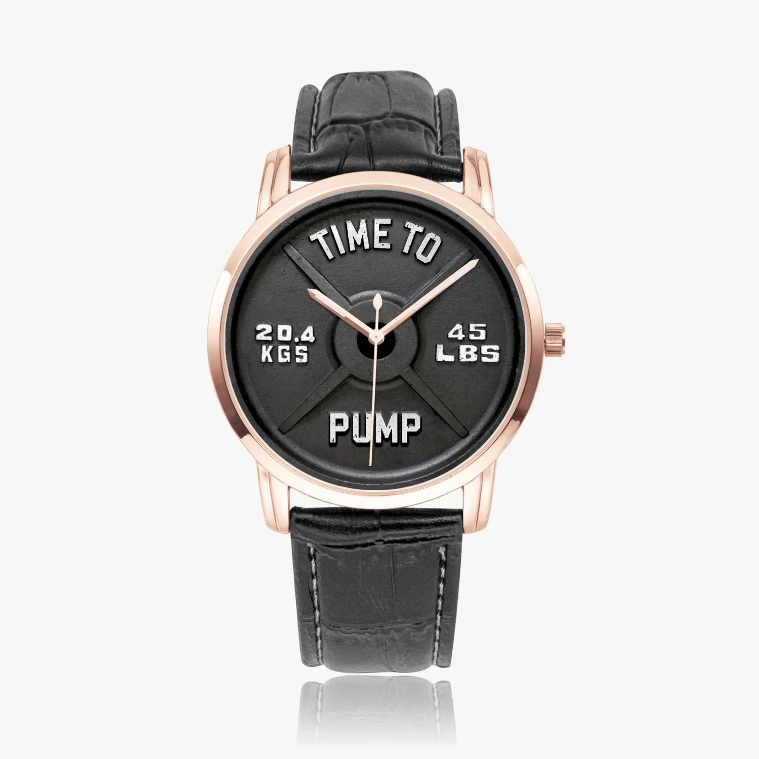 Time To Pump Barbell Instafamous Quartz watch