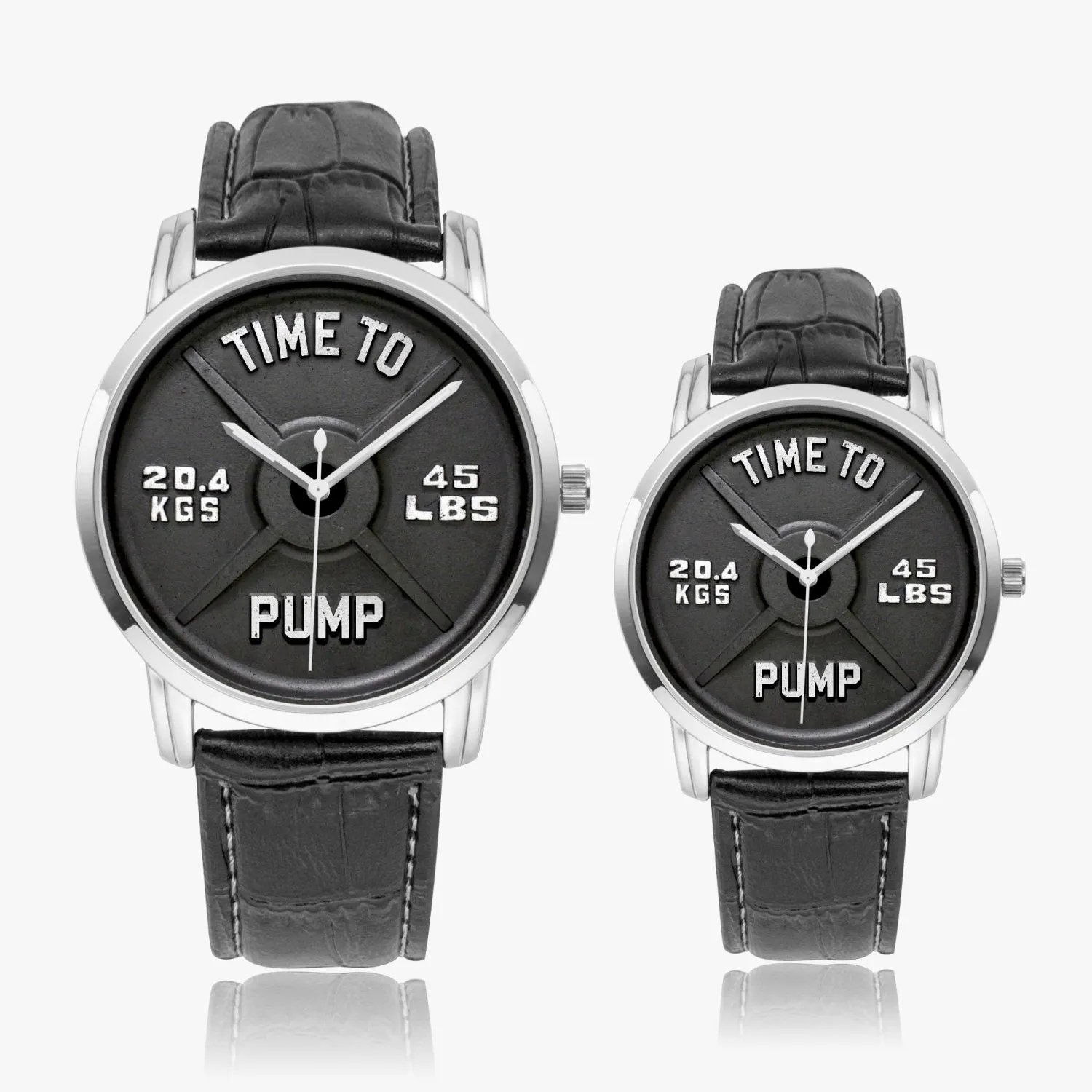 Time To Pump Barbell Instafamous Quartz watch